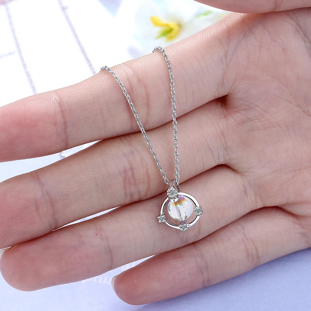 Planet Korean Star Birthday Wild 925 Sterling Silver Clavicle Chain Literary Temperament Personality Female Necklace