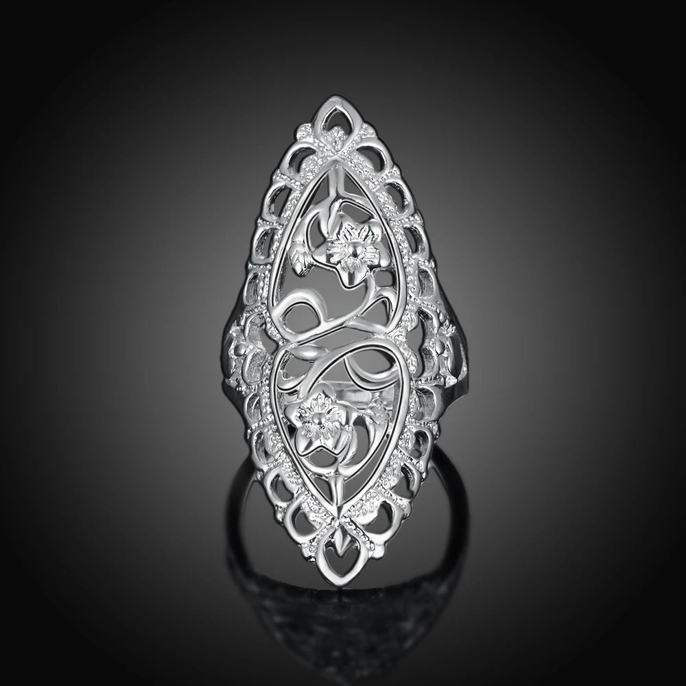 Lekani British Style Rhinestone Wedding Rings For Women Cubic Zirconia Men Jewellery Ring Female Anillos Anel Feminino Bijoux